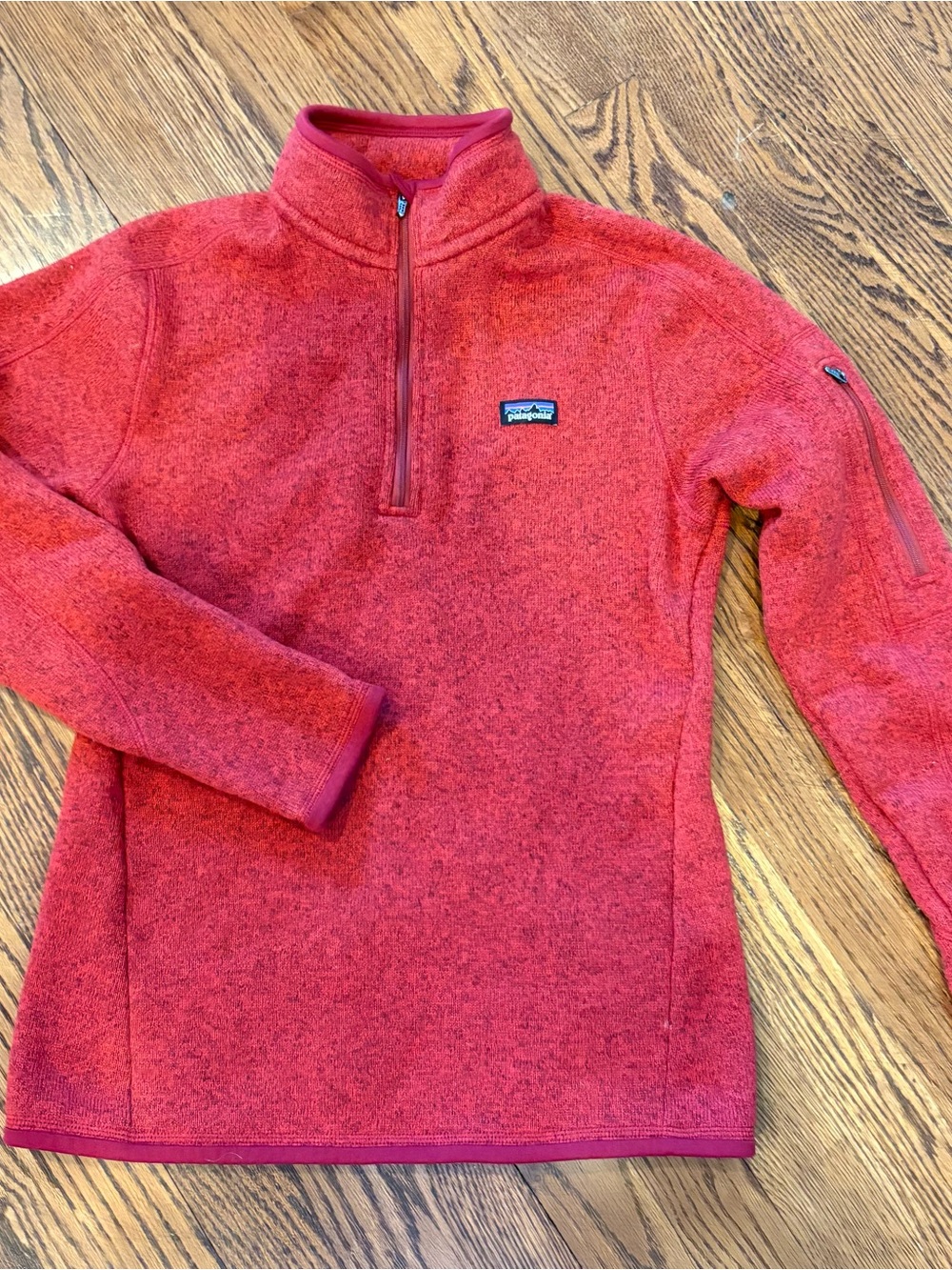 Patagonia Better Sweater Red Pullover Size Small